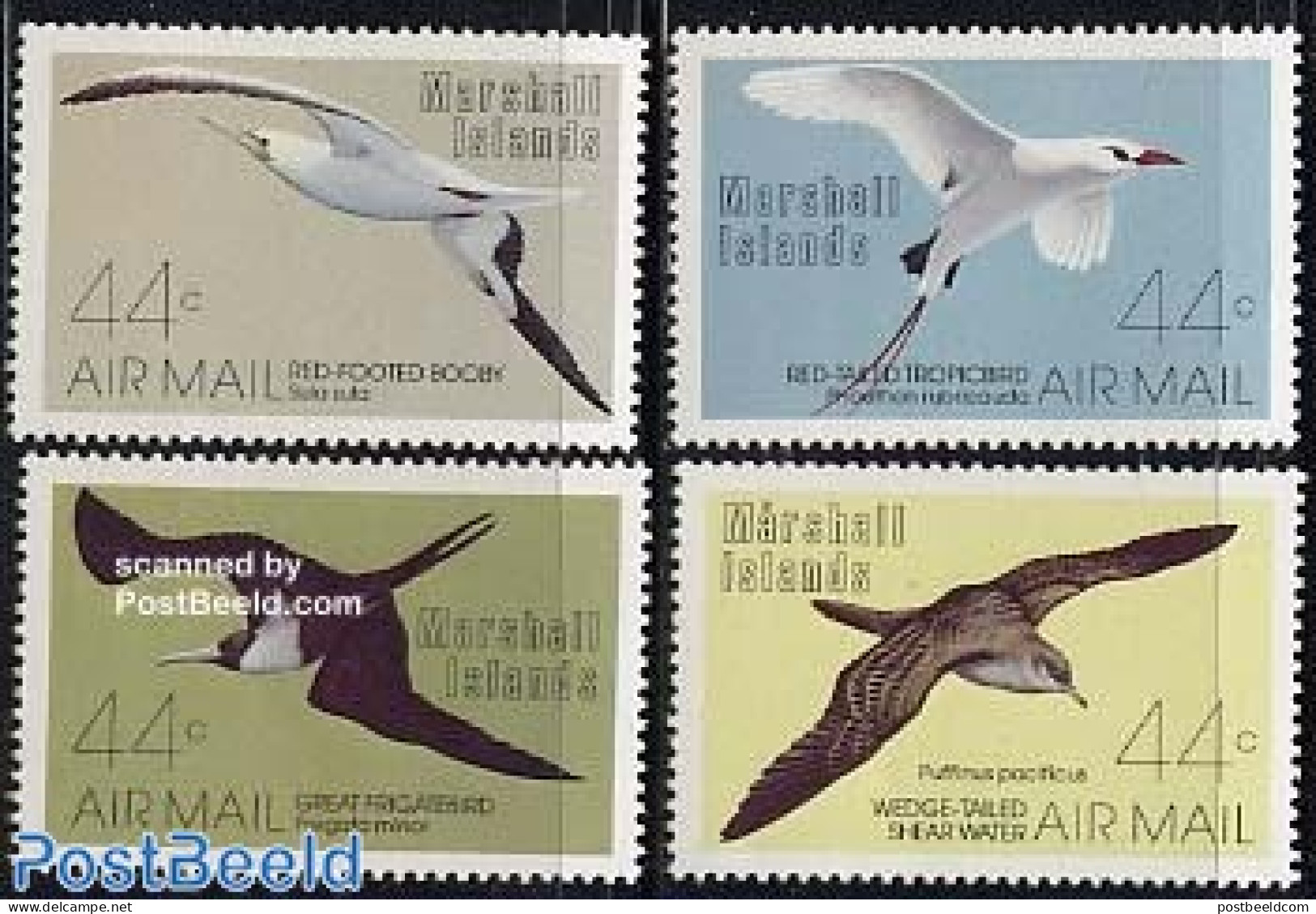 Marshall Islands 1987 Birds 4v, Mint NH, Nature - Birds - Otros & Sin Clasificación