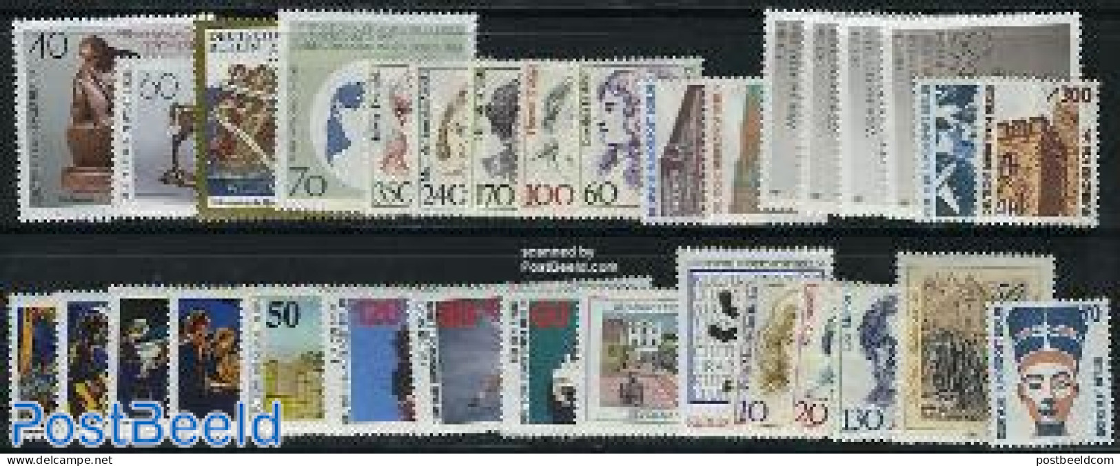 Germany, Berlin 1988 Year Set 1988 (32v), Mint NH - Unused Stamps