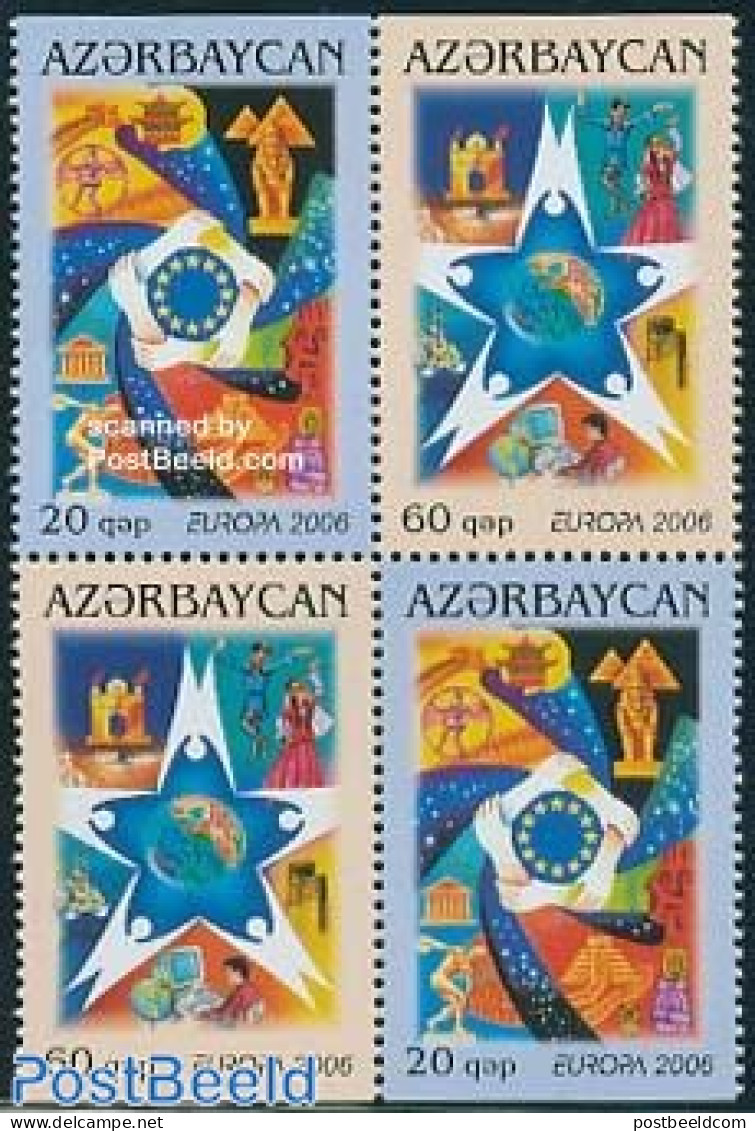 Azerbaijan 2006 Europa 2x2v [+], Mint NH, History - Europa (cept) - Otros & Sin Clasificación