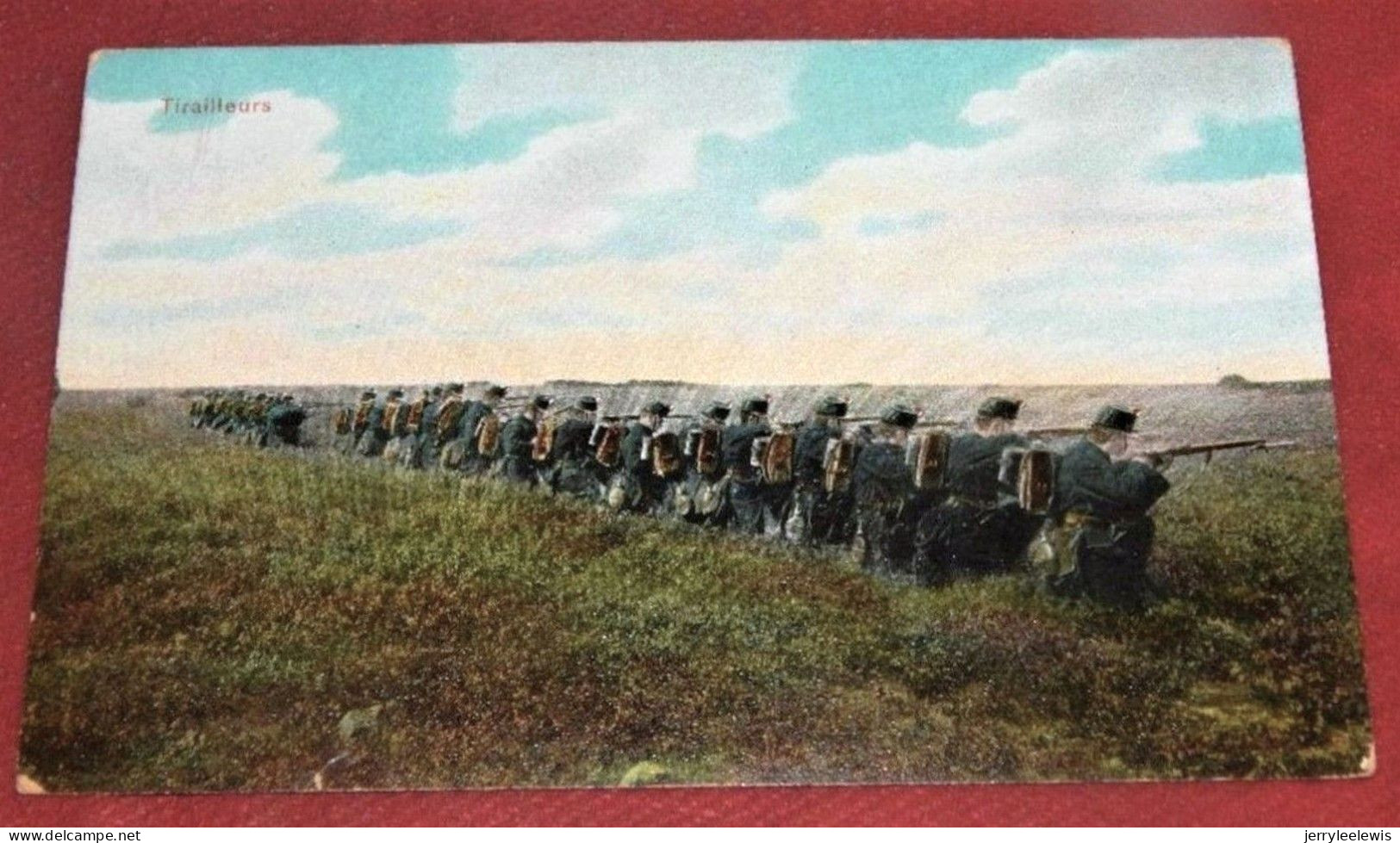 MILITARIA - ARMEE  BELGE  -   Tirailleurs - Personen