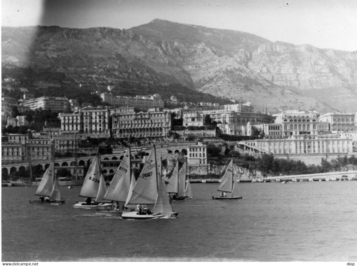 Photographie Photo Vintage Snapshot Monaco Monte Carlo  - Places