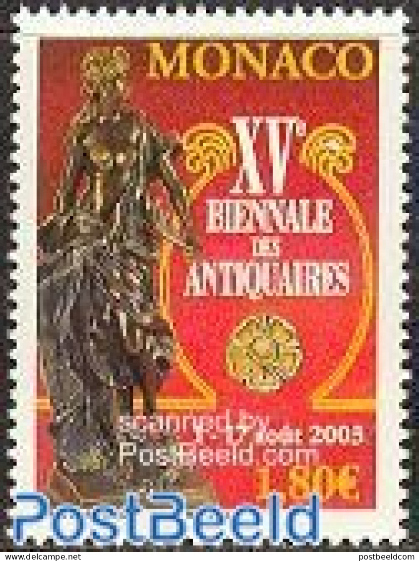 Monaco 2003 Antique Biennale 1v, Mint NH, Art - Art & Antique Objects - Sculpture - Nuevos