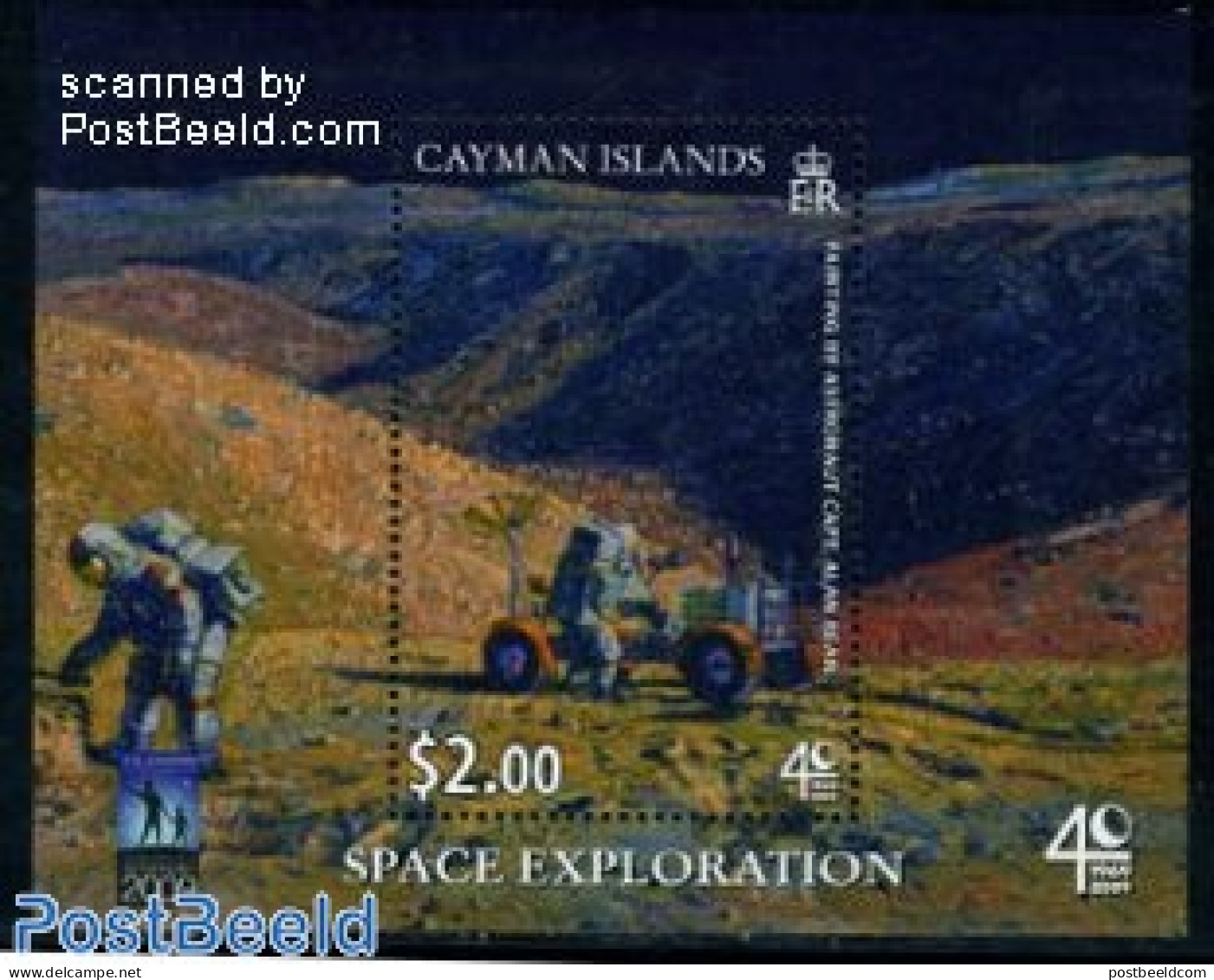 Cayman Islands 2009 Space Exploration S/s, Mint NH, Transport - Space Exploration - Kaimaninseln