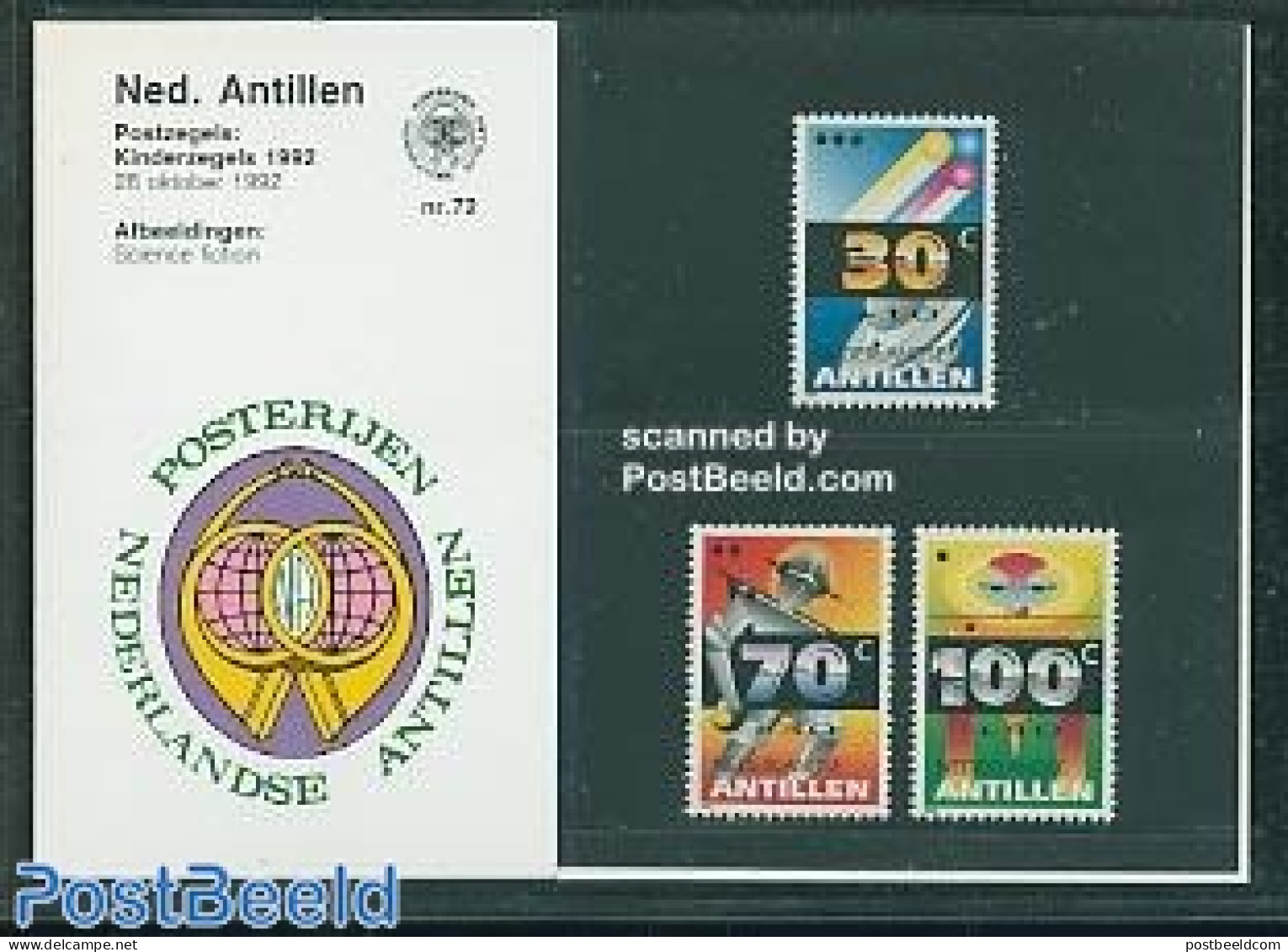 Netherlands Antilles 1992 Child Welfare Pres. Pack 72, Mint NH, Science Fiction - Non Classés
