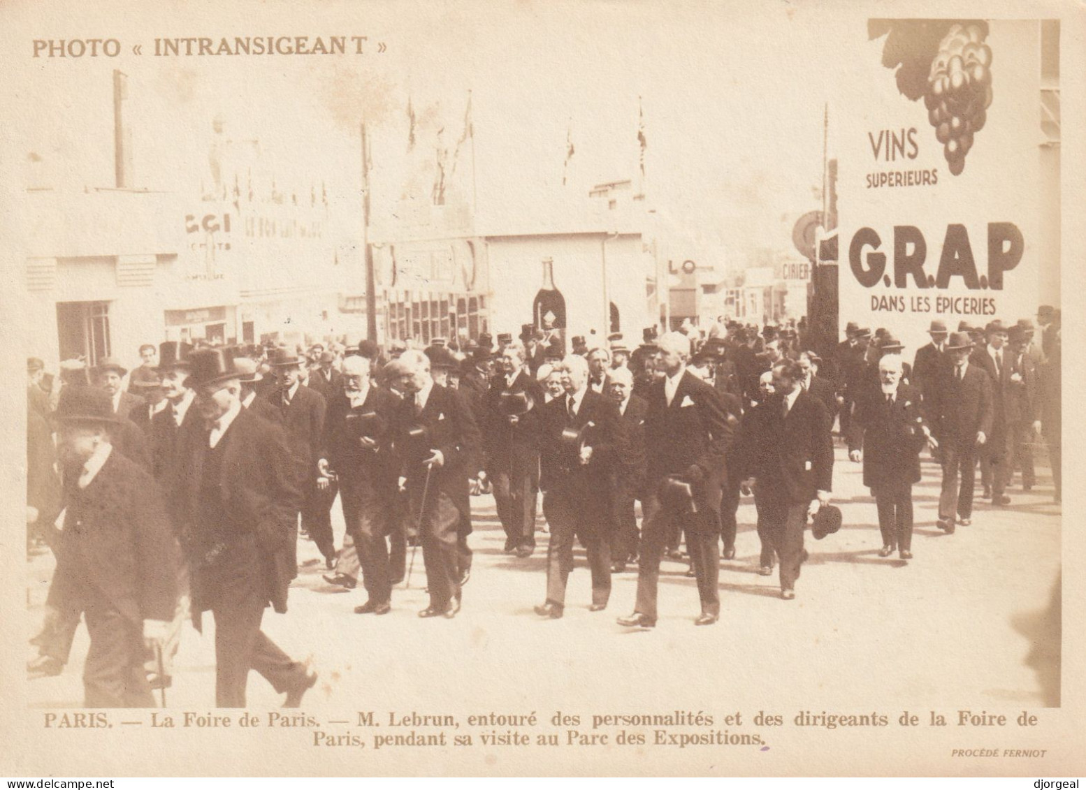 INTRANSIGEANT- FOIRE De PARIS- M LEBRUN - Non Classés