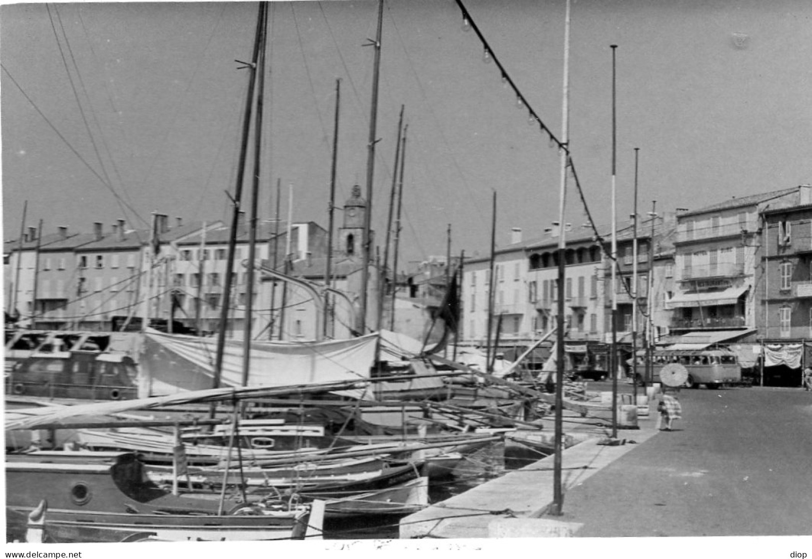 Photographie Photo Vintage Snapshot St Tropez - Places