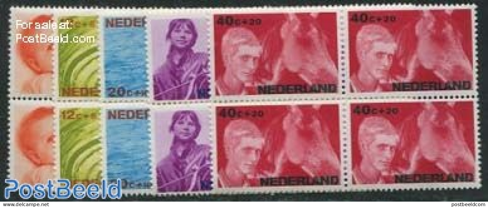 Netherlands 1966 Child Welfare, Blocks Of 4 [+], Mint NH - Unused Stamps