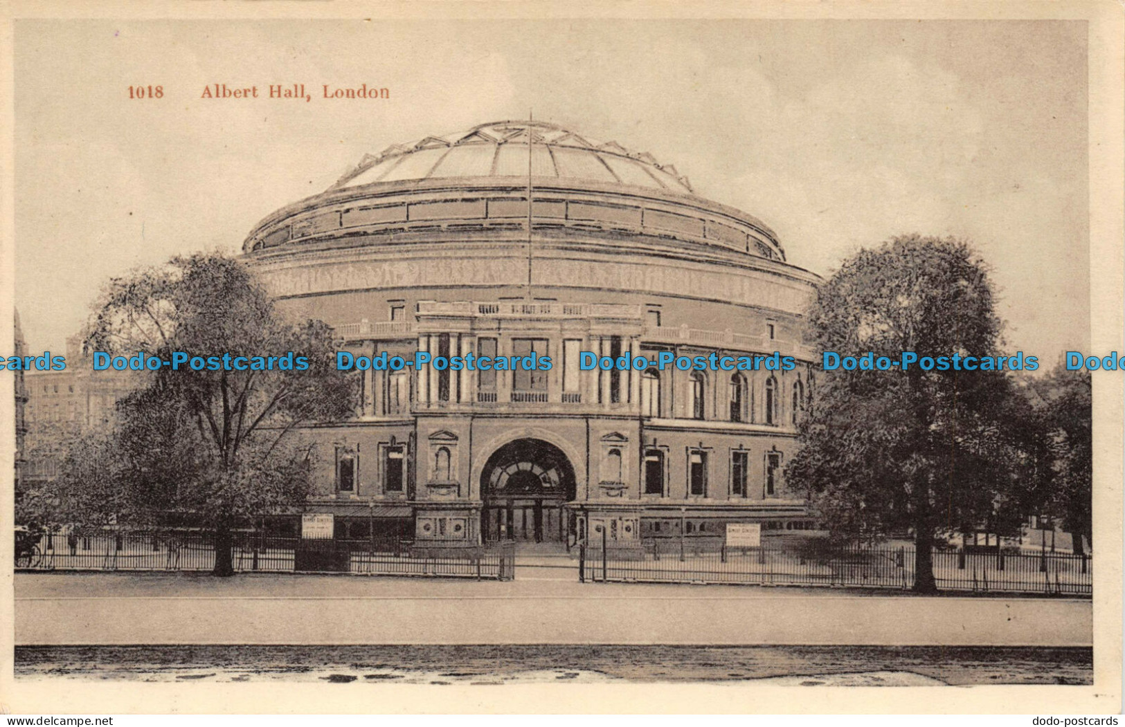 R062929 Albert Hall. London. No 1018 - Other & Unclassified