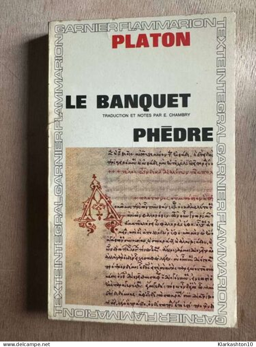 Le Banquet Phedre - Other & Unclassified