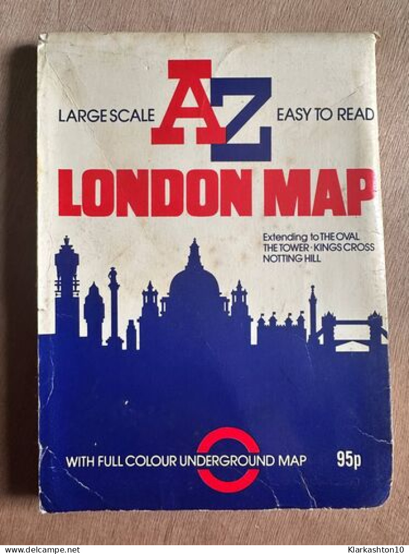 Large Scale AZ Easy To Read London Map - Other & Unclassified