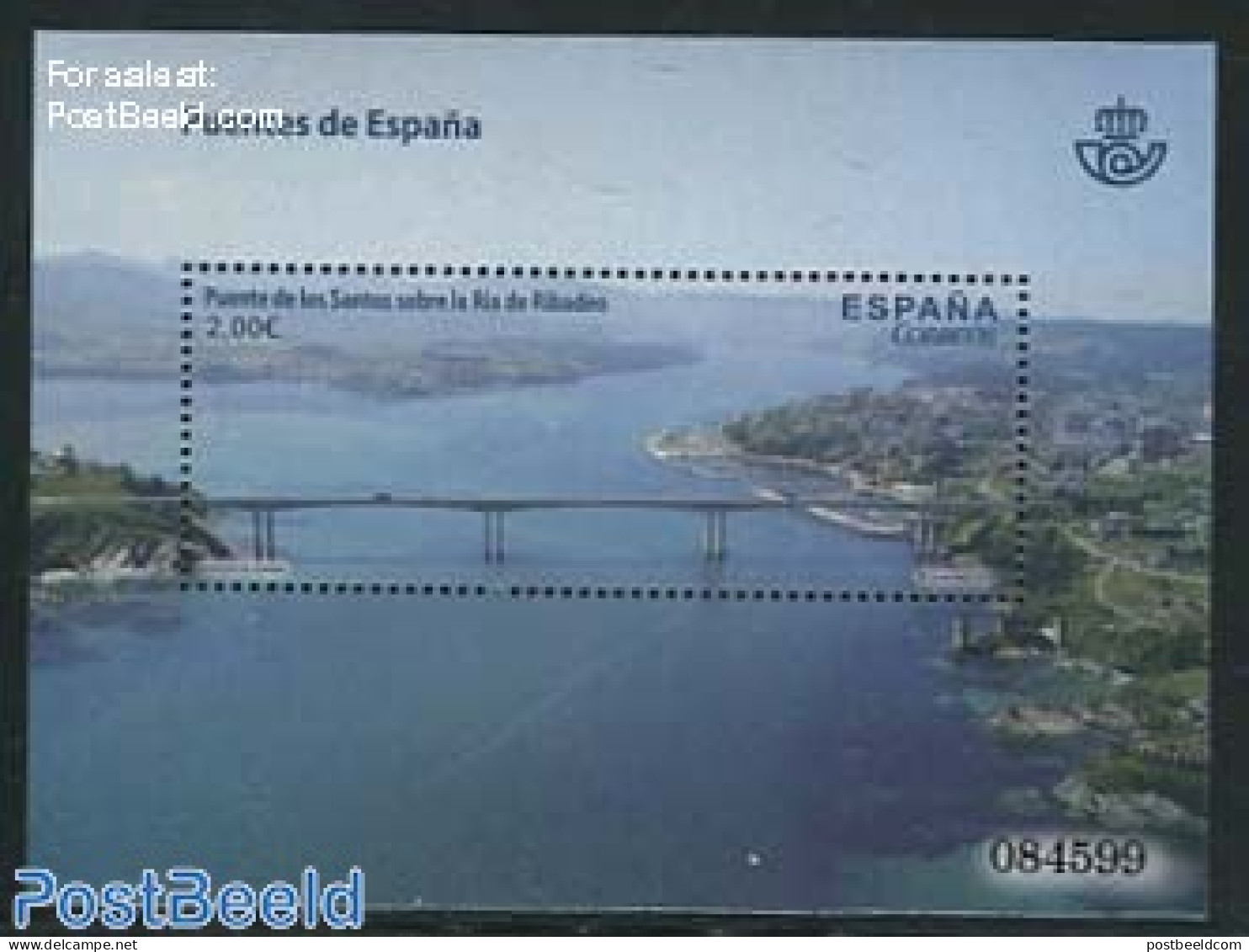 Spain 2013 Los Santos Bridge S/s, Mint NH, Art - Bridges And Tunnels - Unused Stamps