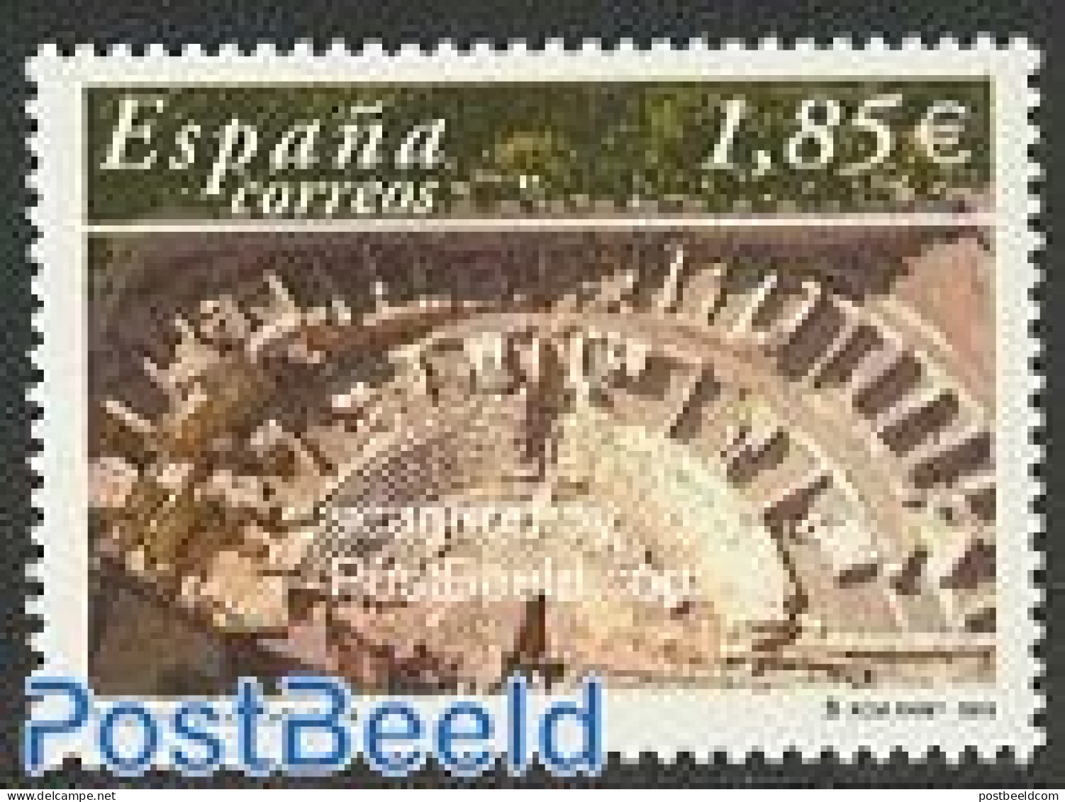 Spain 2003 Zaragoza Roman Theatre 1v, Mint NH, History - Performance Art - Archaeology - Theatre - Art - Architecture - Ungebraucht