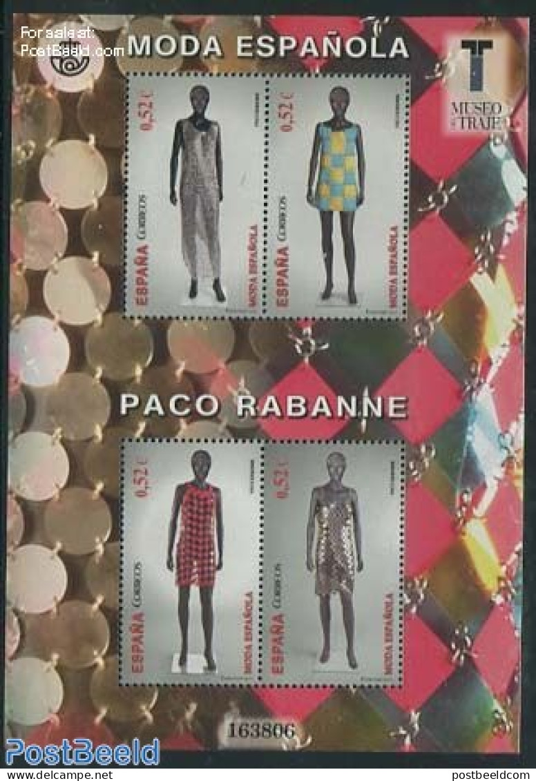 Spain 2013 Fashion, Paco Rabanne S/s, Mint NH, Art - Fashion - Neufs