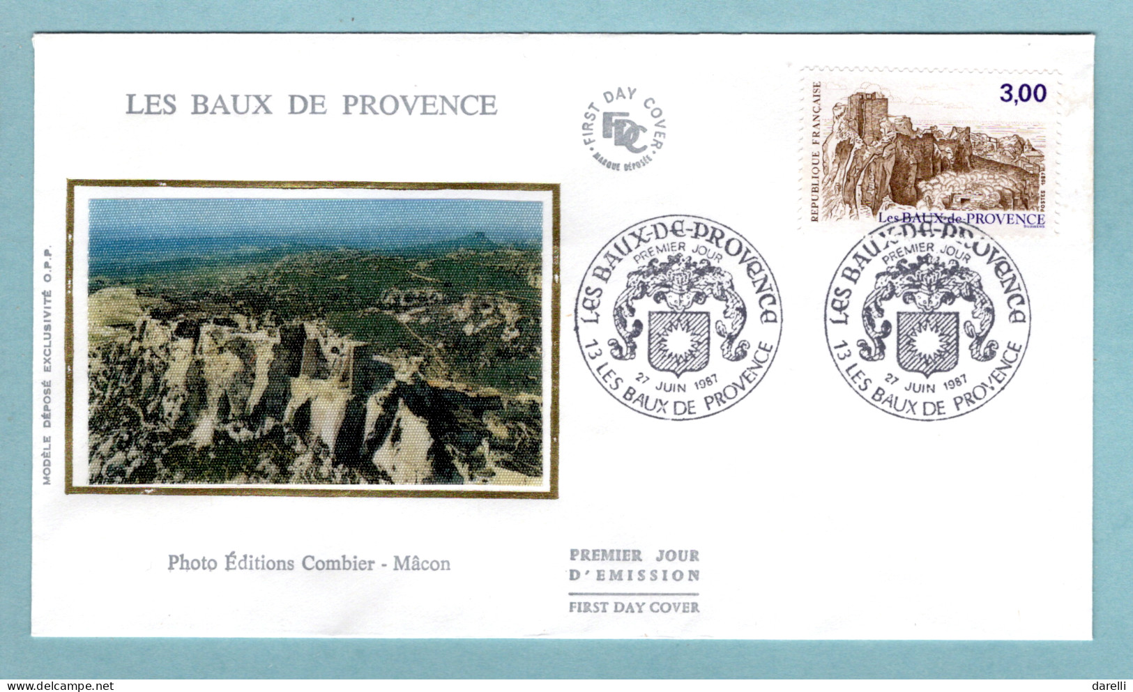 FDC France 1987 - Les Baux De Provence YT 2465 - 13 Les Baux De Provence - 1980-1989