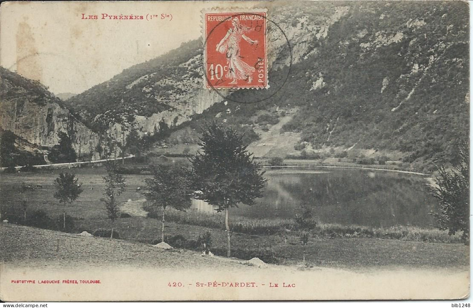 [31] Haute Garonne >  Saint Pé D'Ardet Lot De 2 CPA La Garonne Le Lac - Sonstige & Ohne Zuordnung