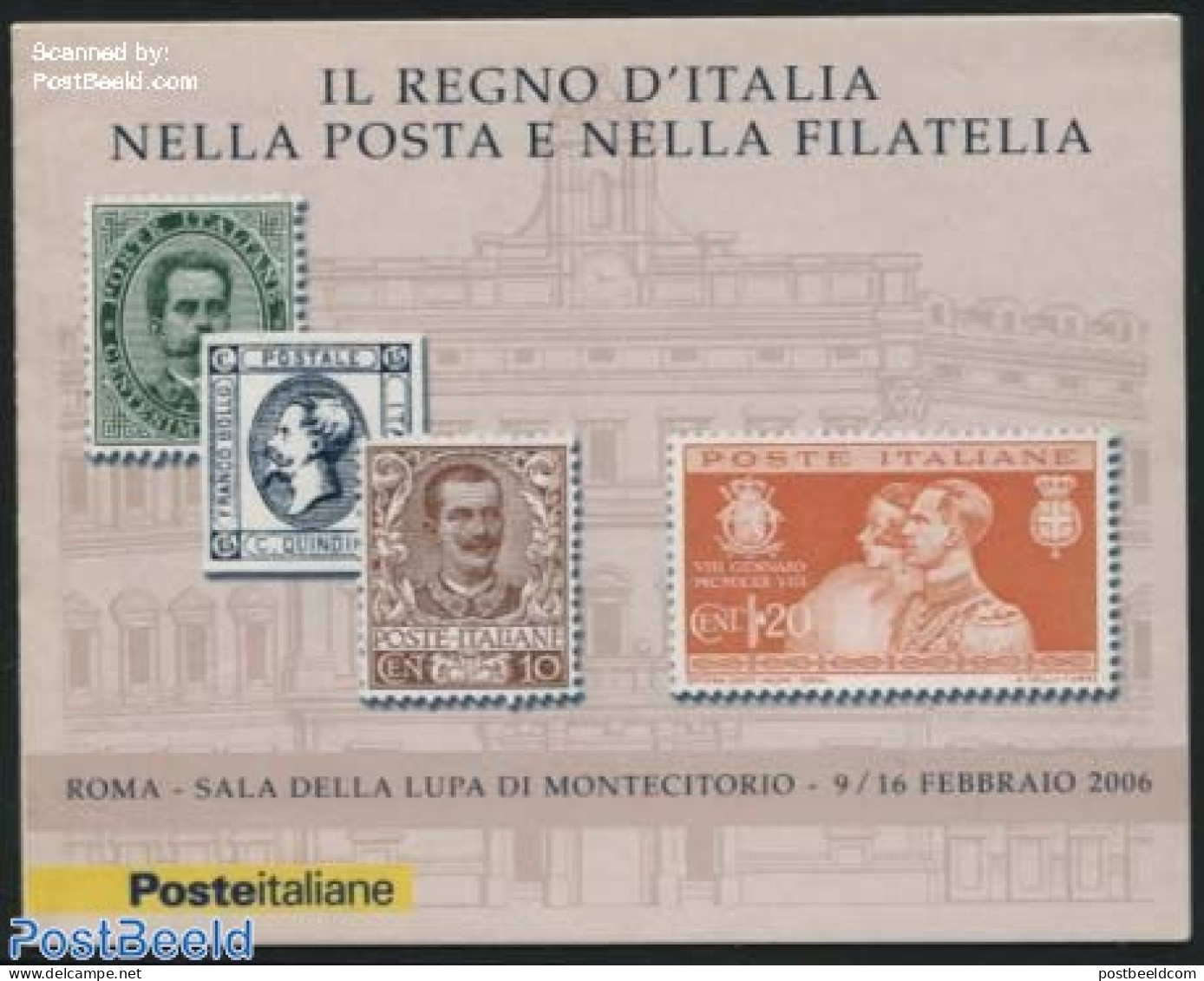 Italy 2006 Il Regno DItalia Expo Booklet, Mint NH, Philately - Stamp Booklets - Stamps On Stamps - Other & Unclassified