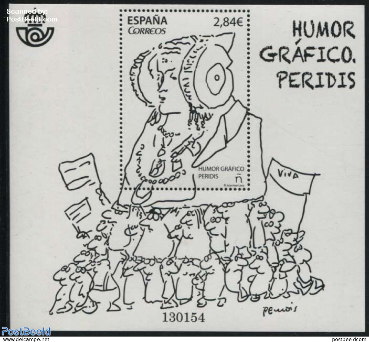 Spain 2015 Graphic Humor S/s, Mint NH - Ongebruikt