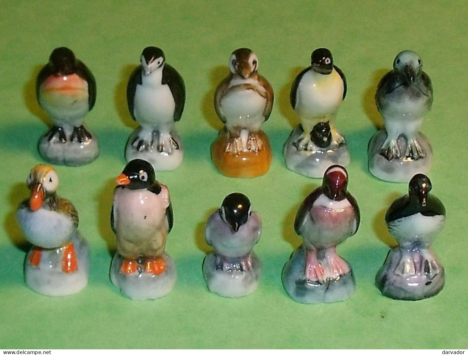 TC4 / Fève / Série De Fèves Complète : Les Pingouins 2002 - Animaux