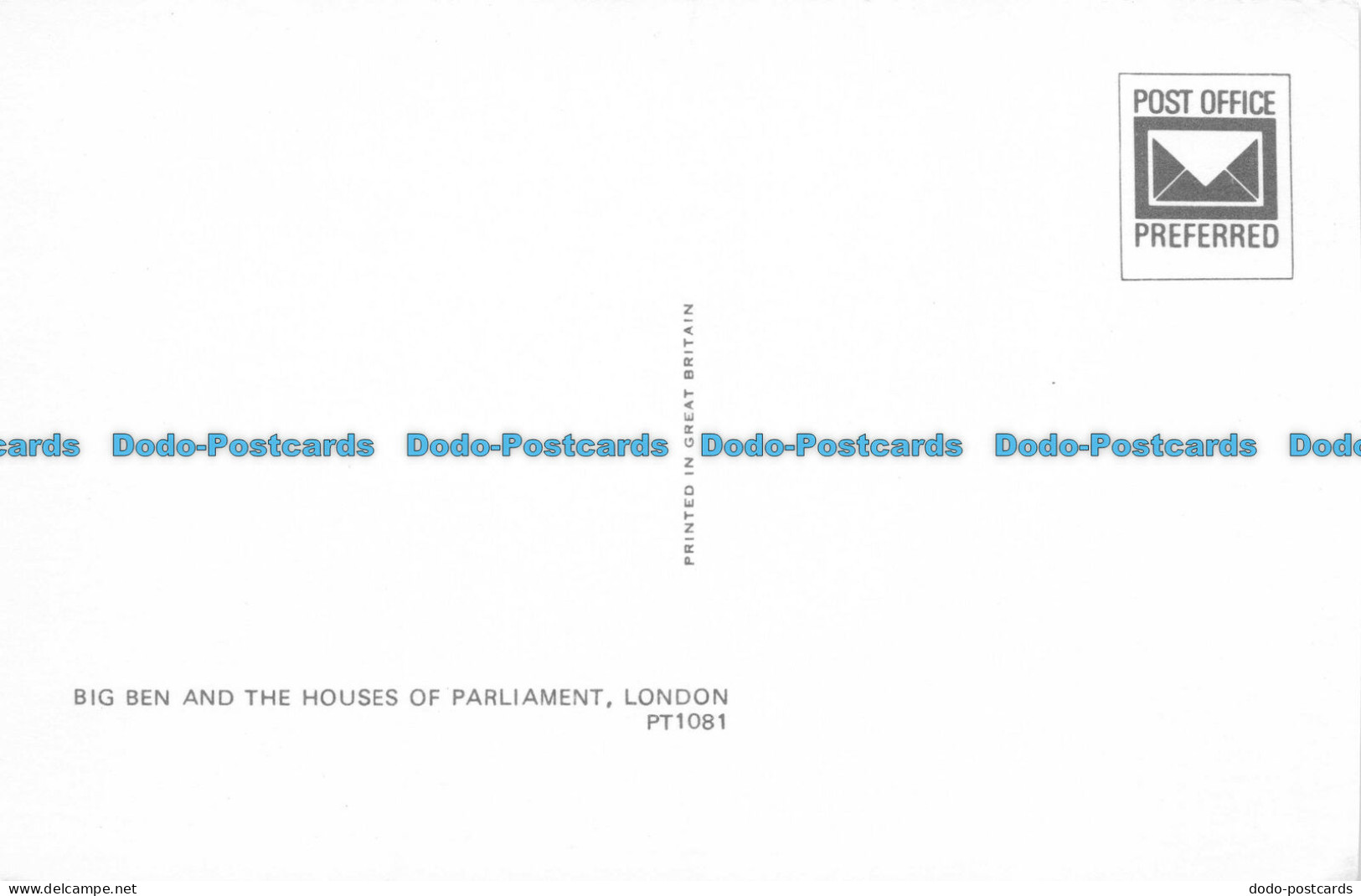 R063630 Big Ben And The Houses Of Parliament. London - Other & Unclassified