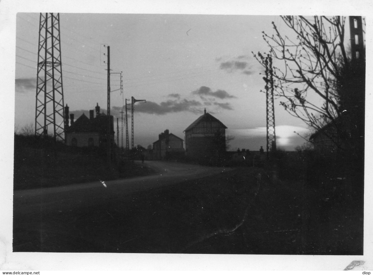 Photographie Photo Vintage Snapshot Contrejour - Sonstige & Ohne Zuordnung