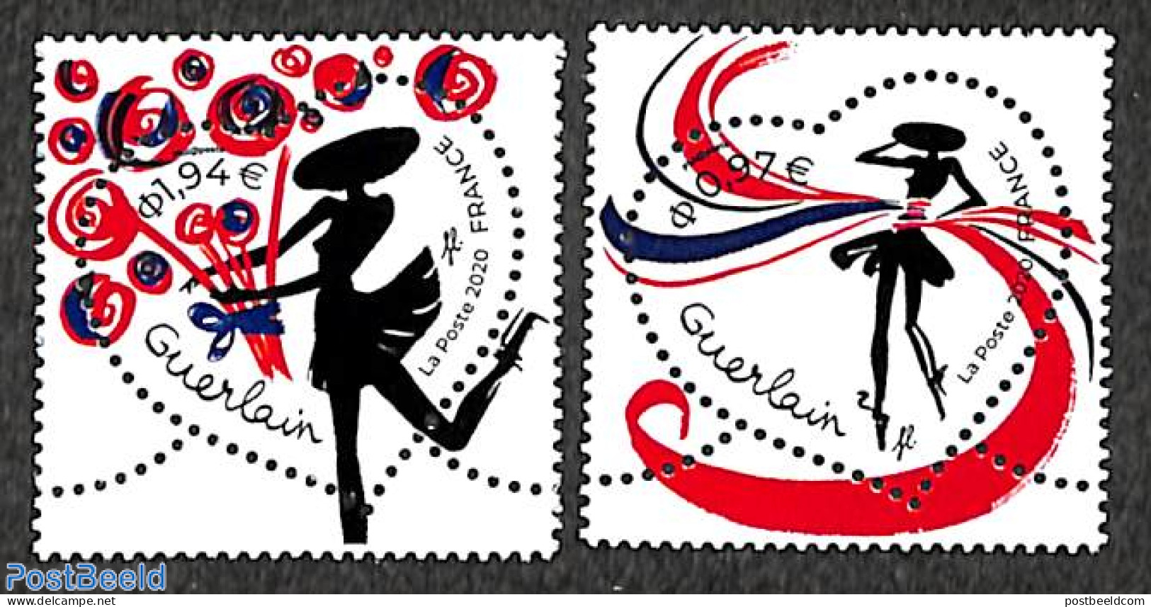 France 2020 Guerlain 2v, Mint NH, Art - Fashion - Unused Stamps
