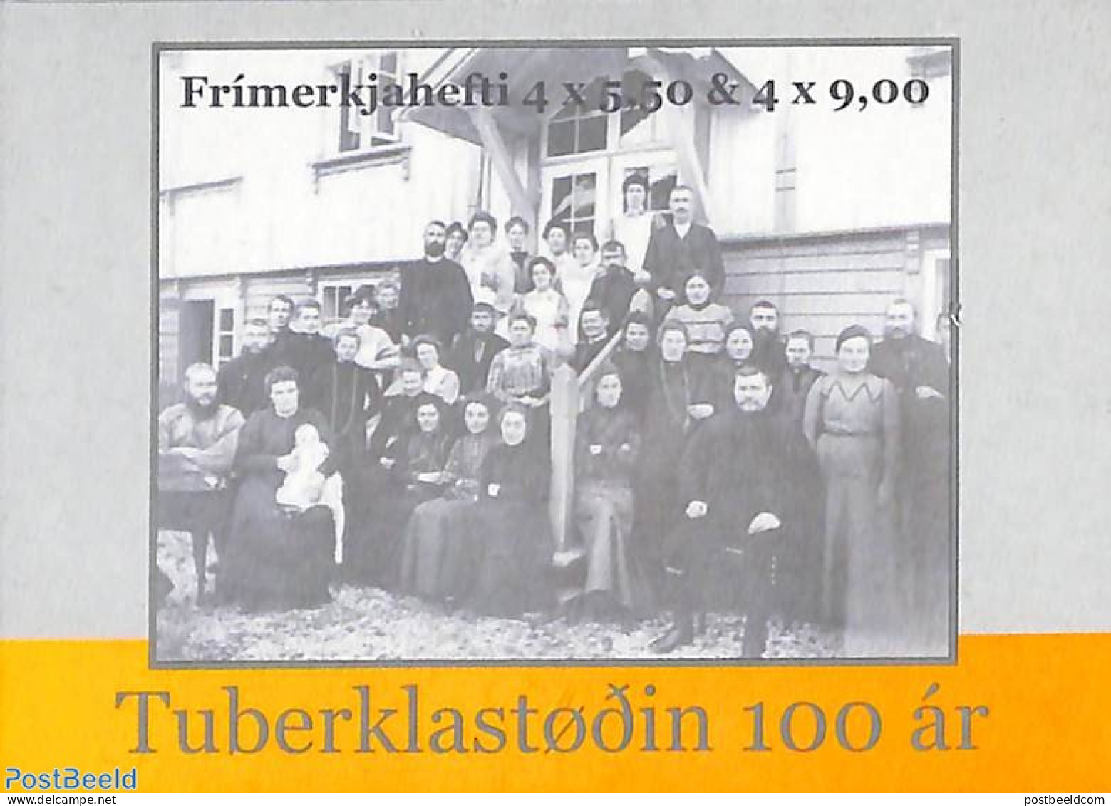 Faroe Islands 2008 Tuberculosis Sanatorium Booklet, Mint NH, Health - Health - Stamp Booklets - Non Classés