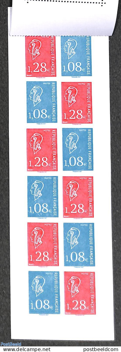 France 2021 Marianne De Bequet From Booklet, Mint NH - Unused Stamps