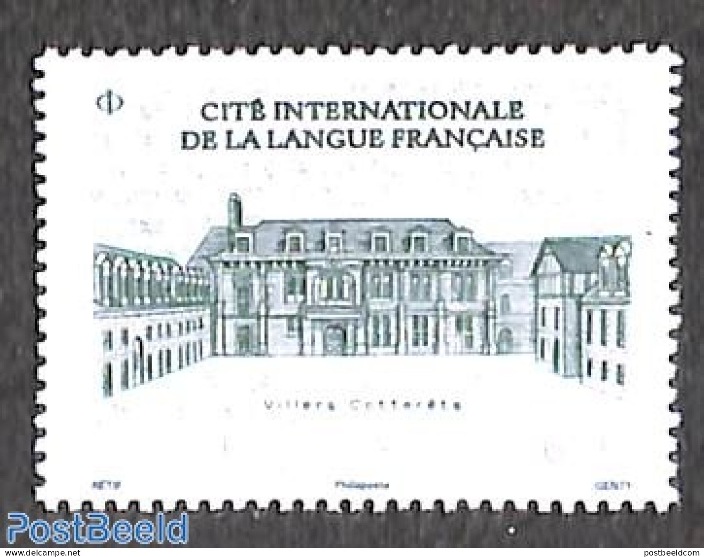 France 2022 Villers-Cotterets, Int. French Language City 1v, Mint NH, Science - Esperanto And Languages - Unused Stamps