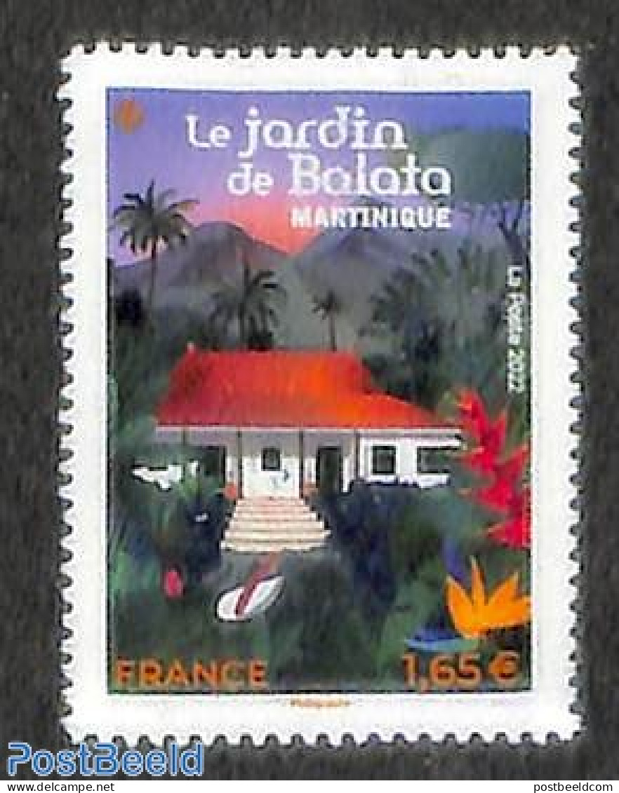 France 2022 Jardin De Balata 1v, Mint NH, Nature - Gardens - Unused Stamps