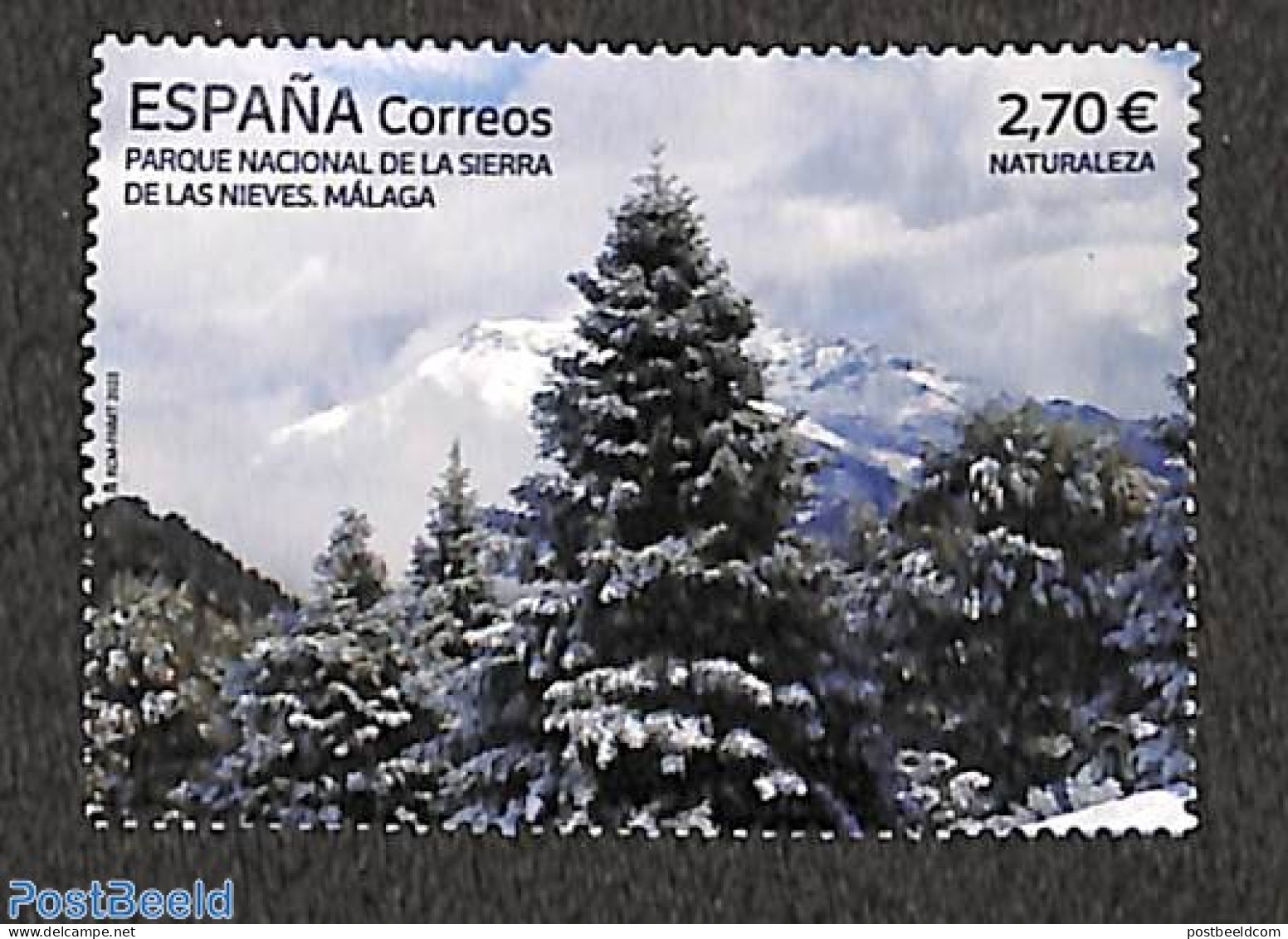 Spain 2022 Sierra De Las Nieves 1v, Mint NH, Nature - Sport - National Parks - Trees & Forests - Mountains & Mountain .. - Ongebruikt