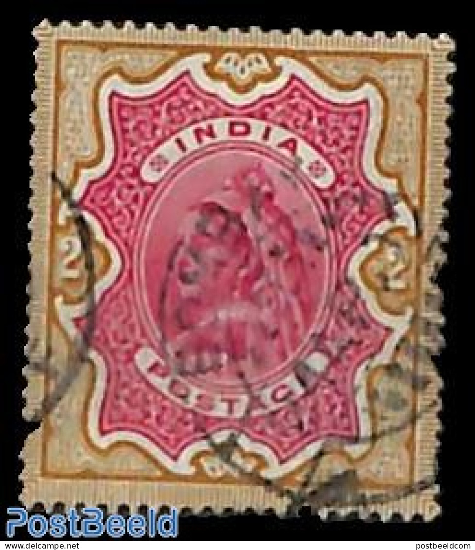 India 1895 2R, Used, Used Or CTO - Used Stamps
