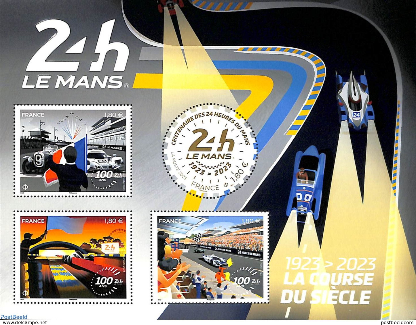 France 2023 24h Le Mans S/s, Mint NH, Sport - Transport - Autosports - Automobiles - Neufs