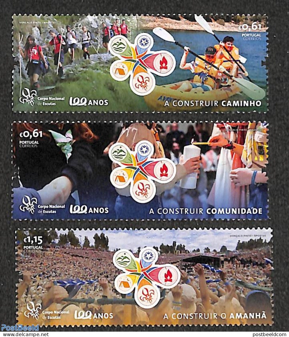 Portugal 2023 Scouting 3v, Mint NH, Sport - Scouting - Unused Stamps