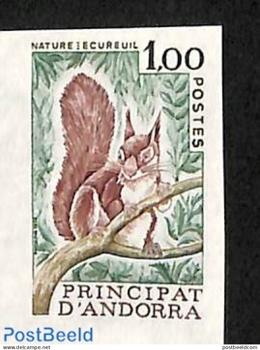 Andorra, French Post 1978 Nature Protection 1v, Imperforated, Mint NH, Nature - Animals (others & Mixed) - Nuevos