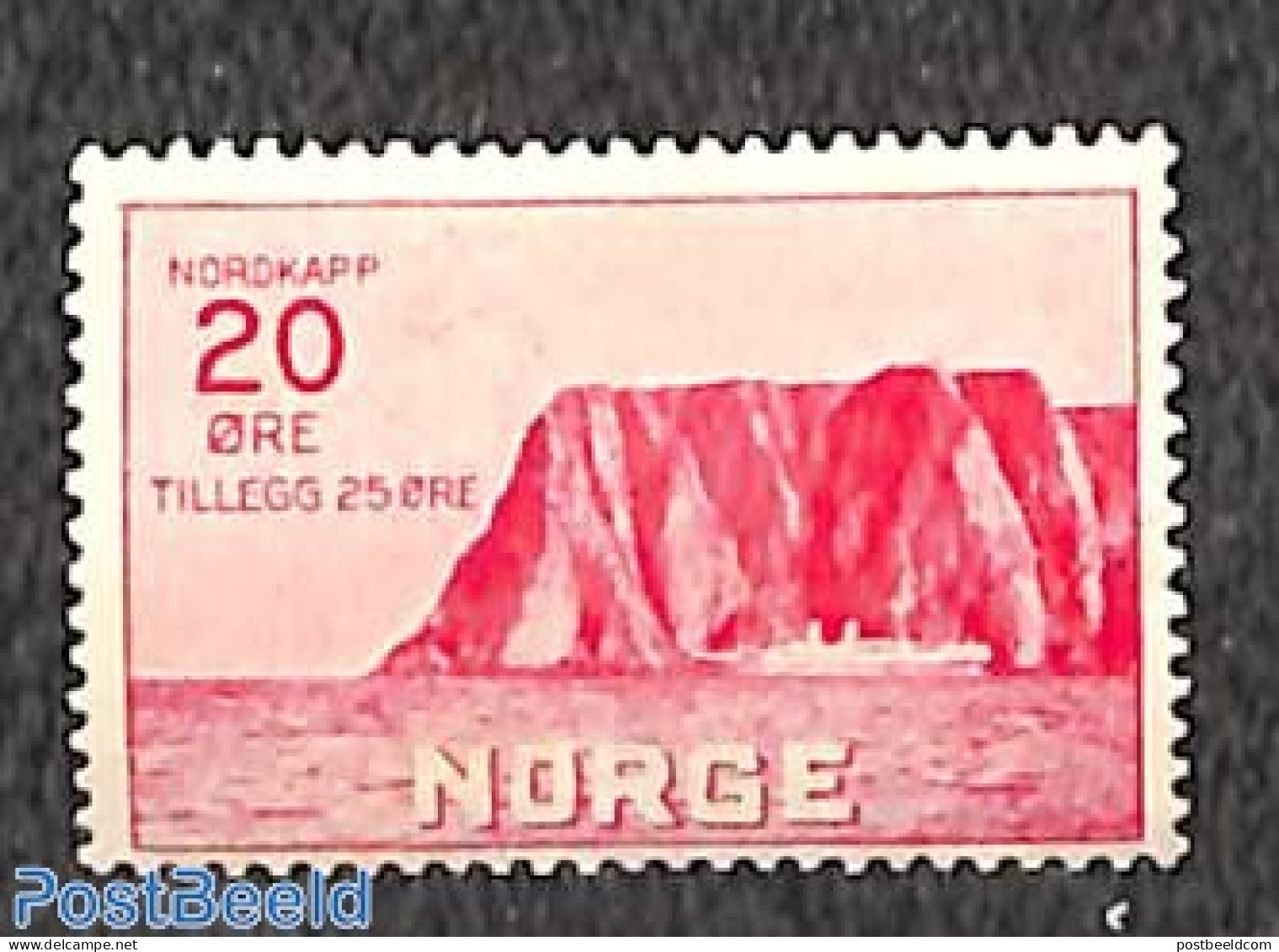 Norway 1930 20o, Stamp Out Of Set, Mint NH - Neufs
