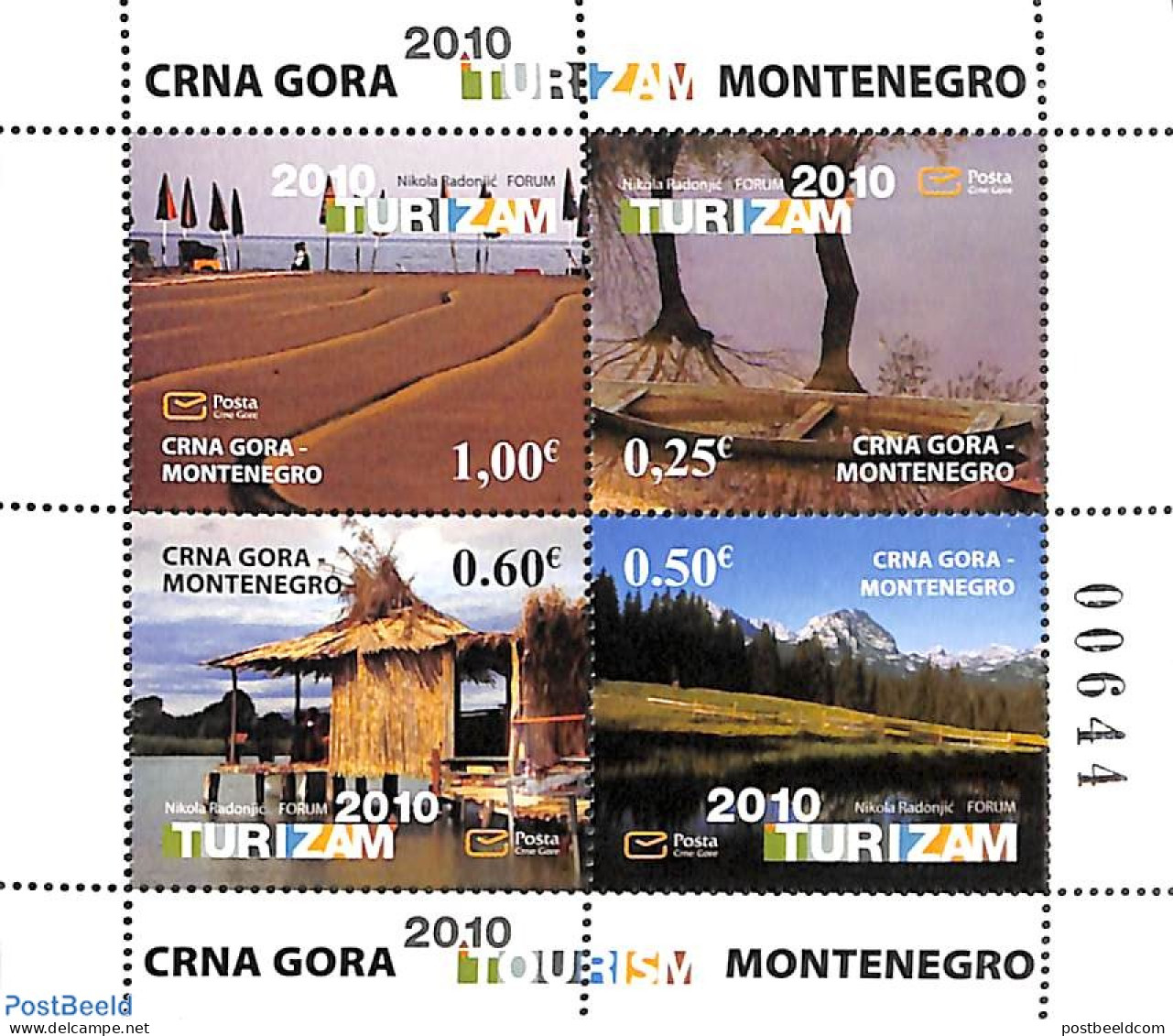 Montenegro 2010 Tourism S/s, Mint NH, Various - Tourism - Montenegro