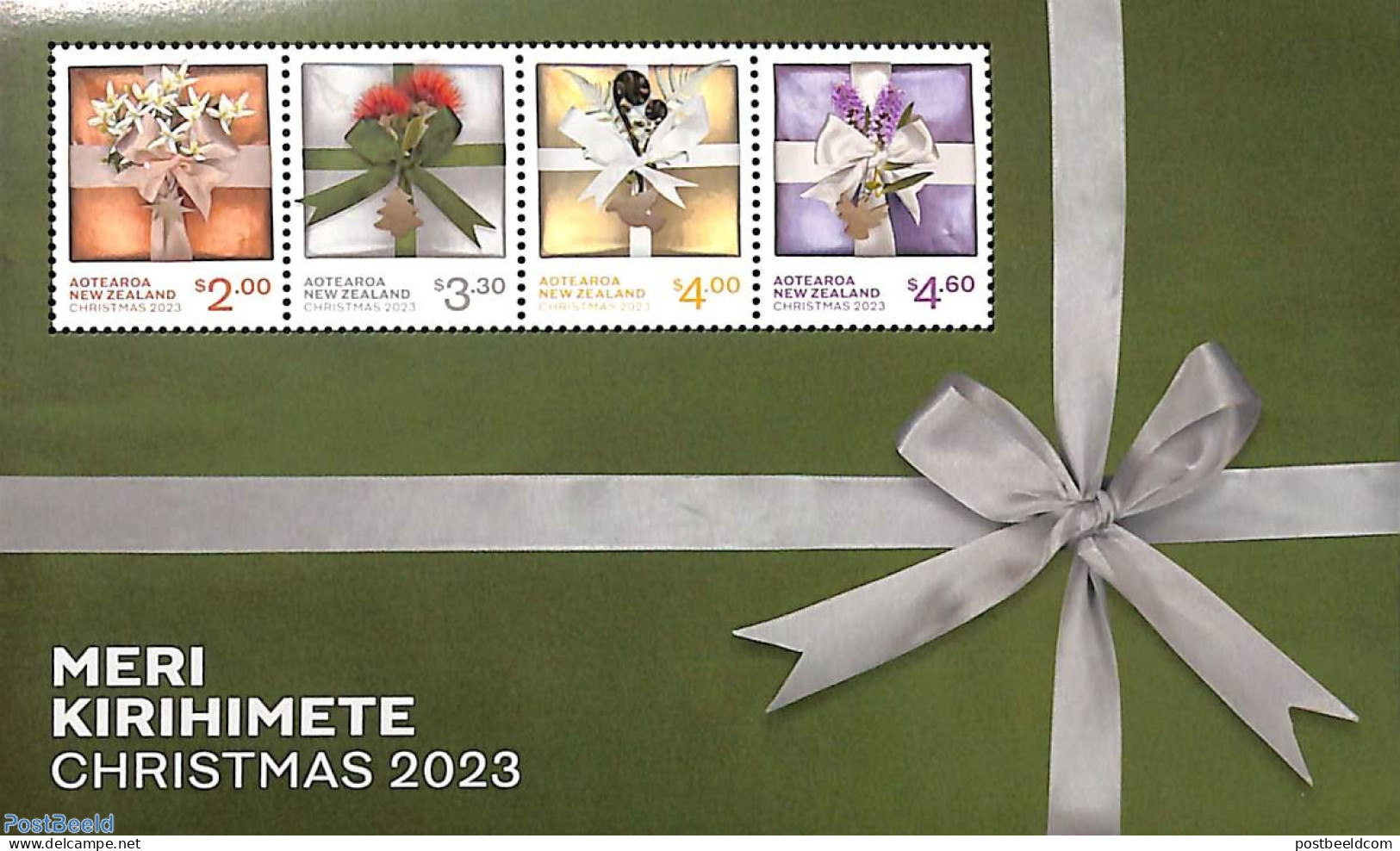 New Zealand 2023 Christmas 4v M/s, Mint NH, Religion - Christmas - Unused Stamps