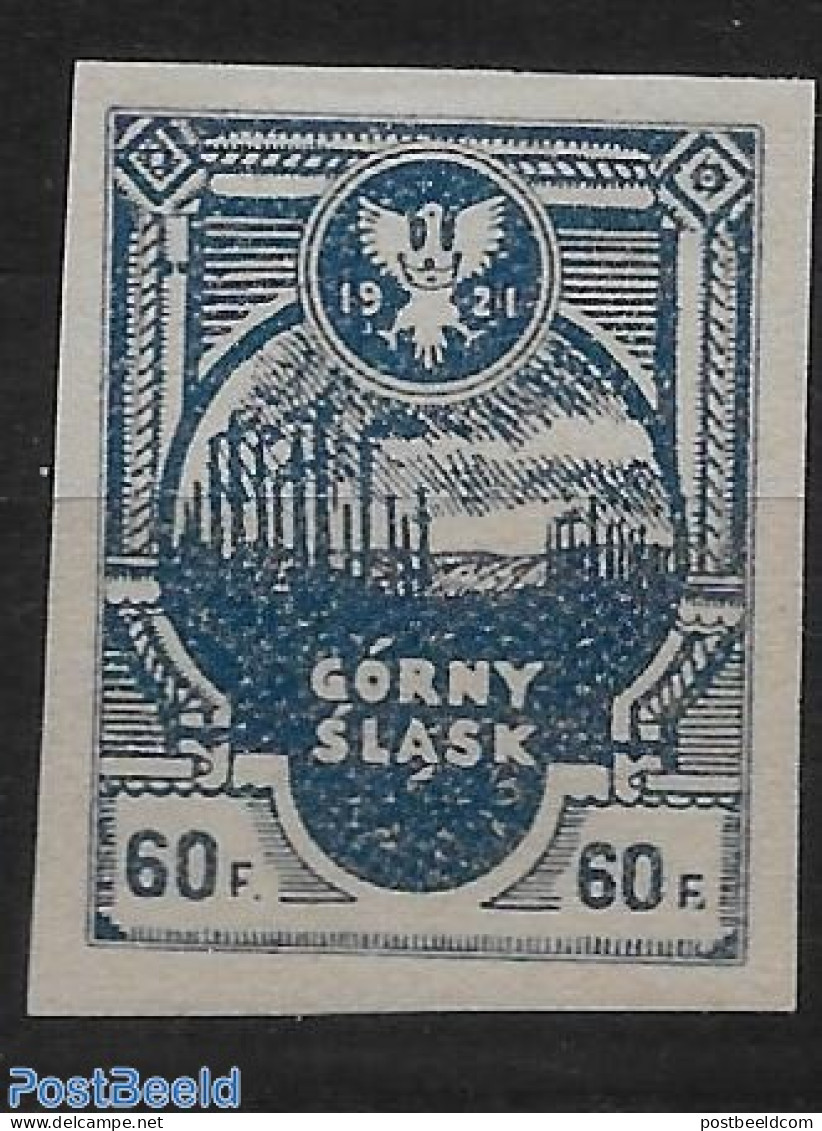 Poland 1921 Stamp Out Of Set. 1 V., Unused (hinged) - Ongebruikt