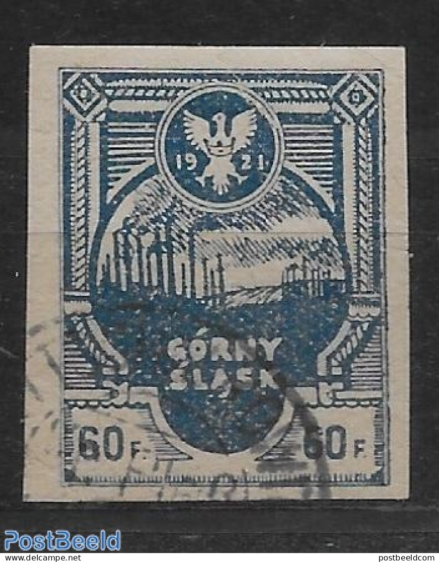 Poland 1921 Stamp Out Of Set. 1 V., Used Or CTO - Usados