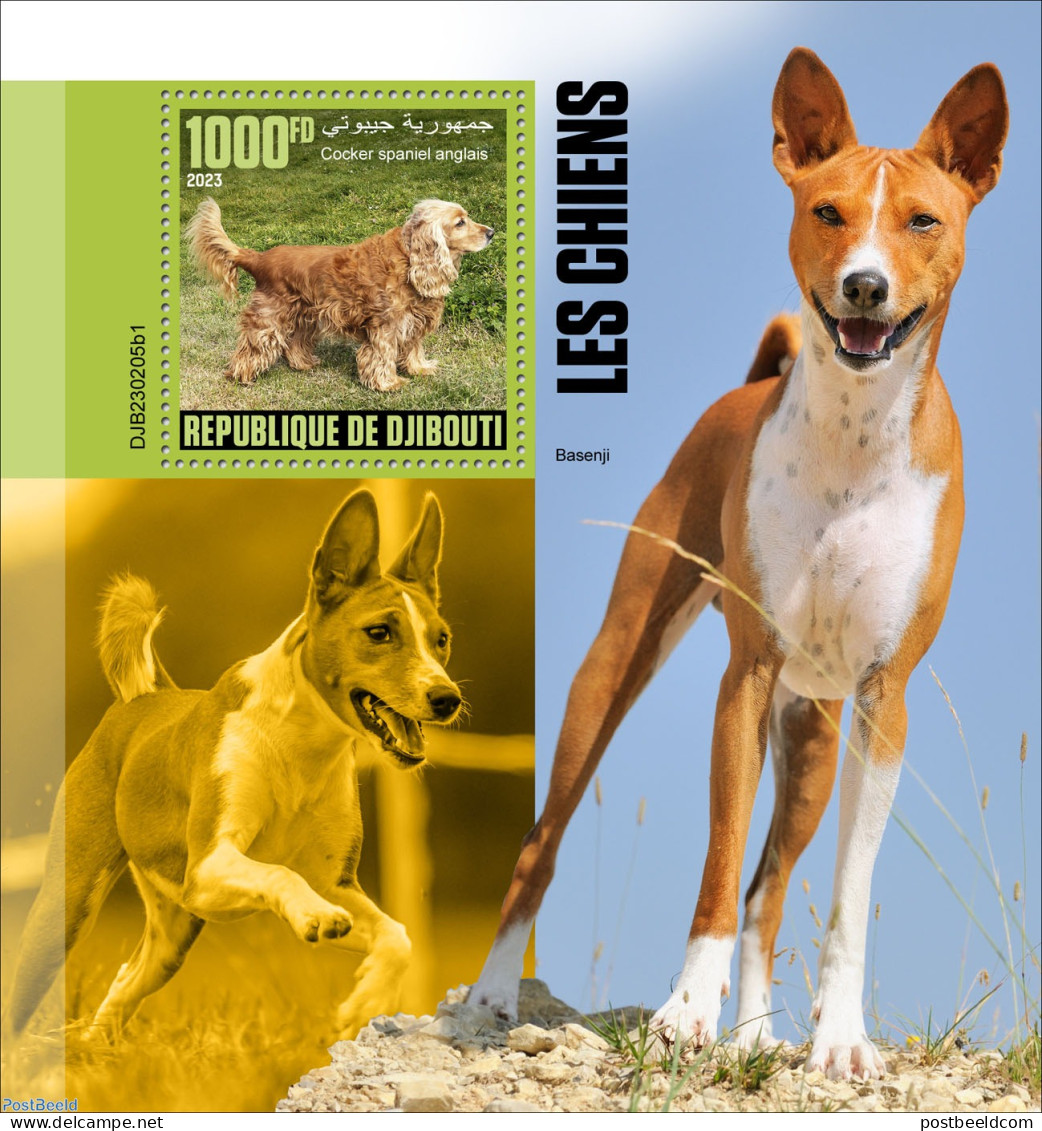 Djibouti 2023 Dogs, Mint NH, Nature - Dogs - Gibuti (1977-...)