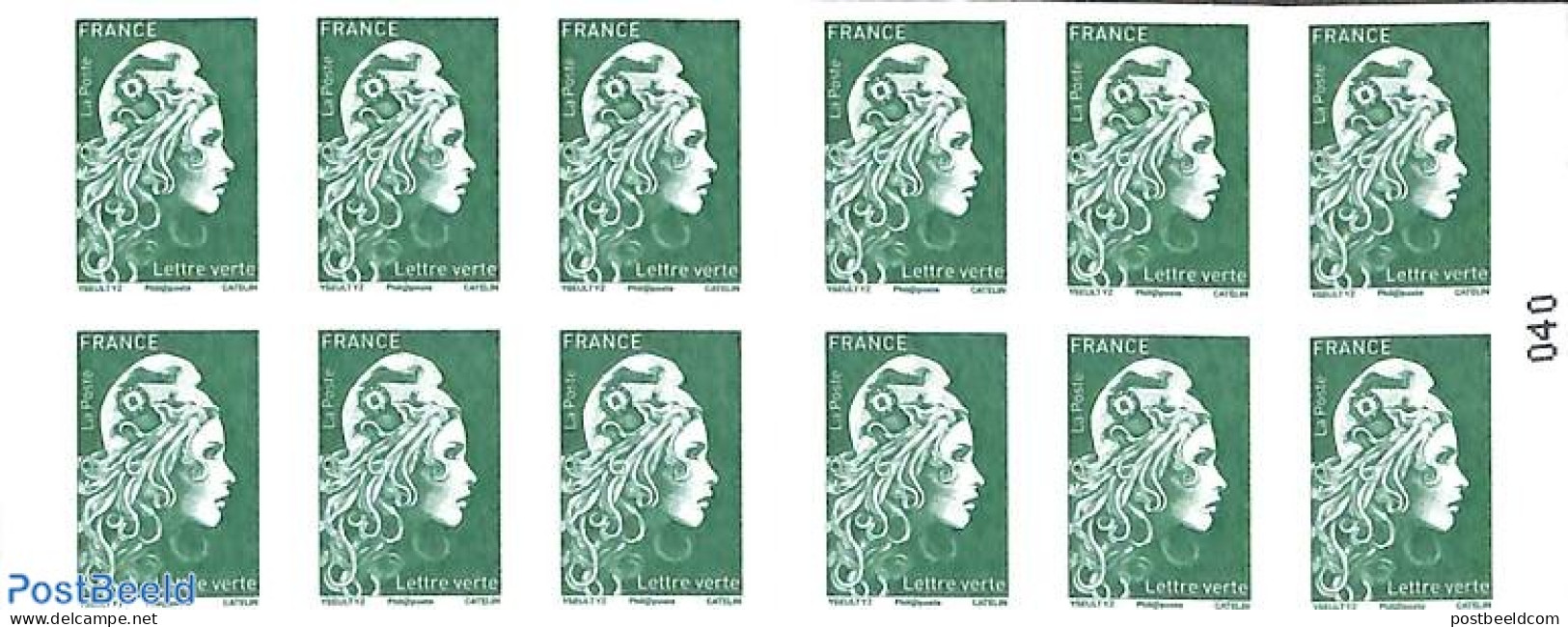 France 2018 Definitives Booklet, Mint NH, Stamp Booklets - Nuovi