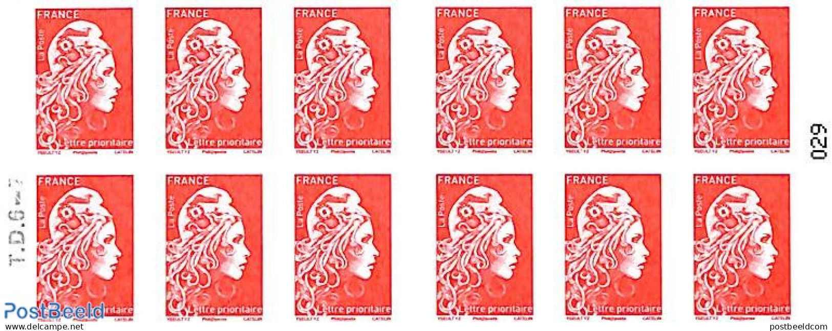 France 2019 Definitives Booklet S-a, Mint NH, Stamp Booklets - Ungebraucht