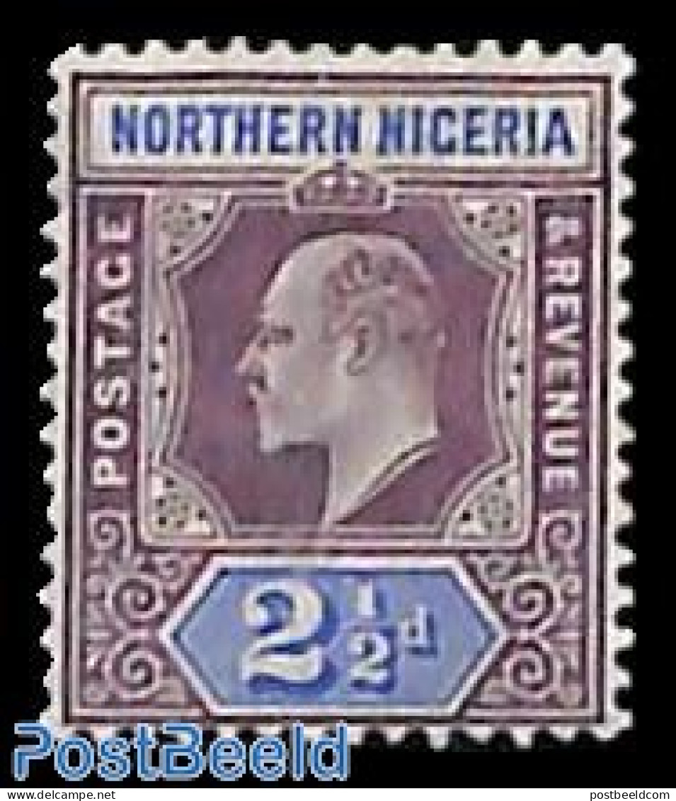 Nigeria 1904 2.5d, WM Mult.Crown-CA, Stamp Out Of Set, Unused (hinged) - Autres & Non Classés