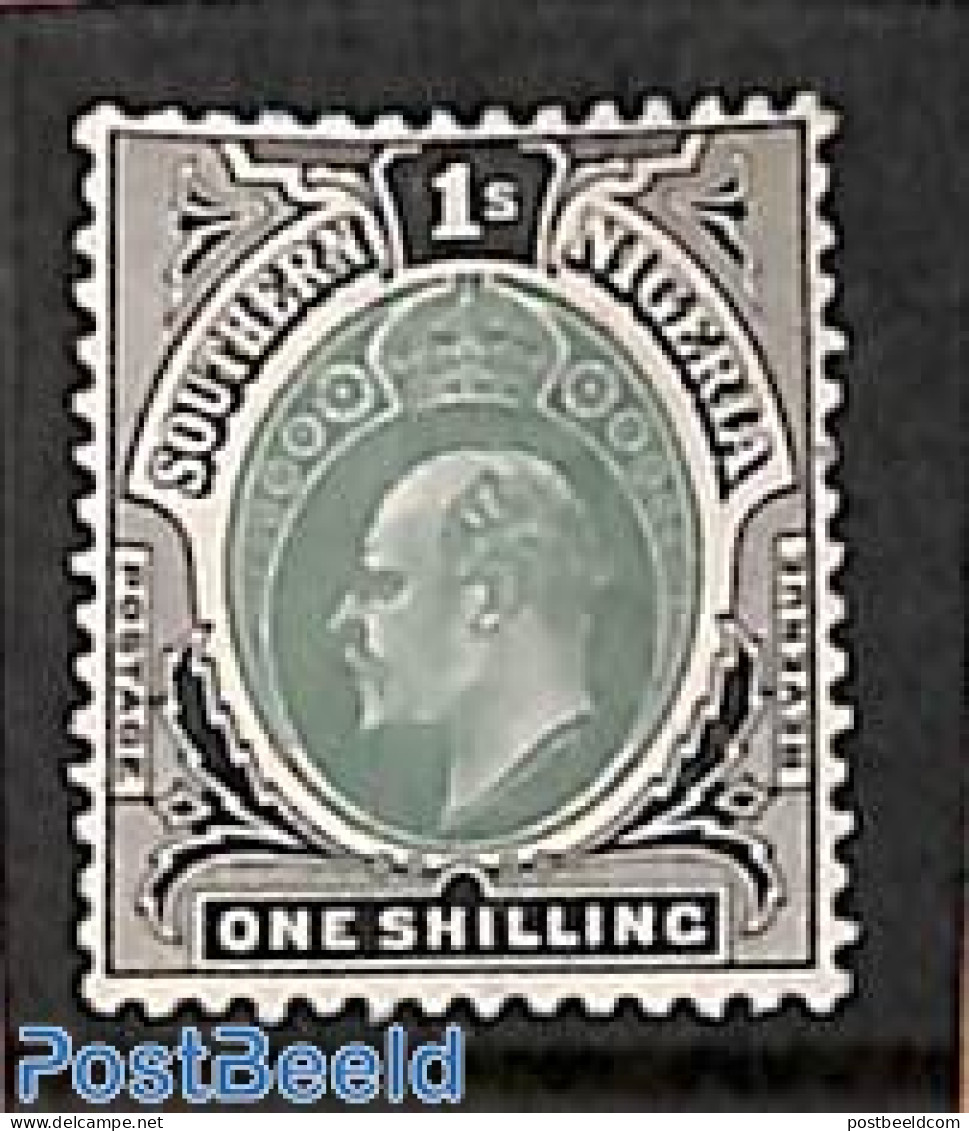 Nigeria 1904 South Nigeria, 1sh, WM Mult. Crown-CA, Stamp Out Of Set, Mint NH - Other & Unclassified