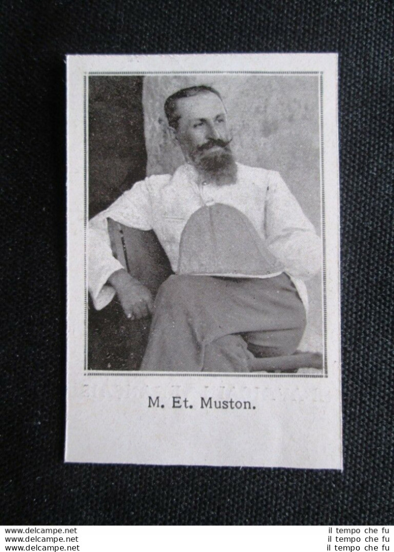 La Spedizione Moll: Et. Muston Stampa Del 1907 - Otros & Sin Clasificación