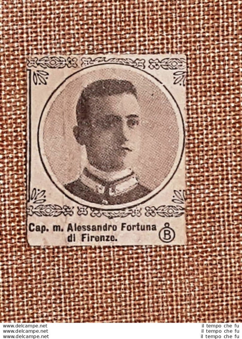 Alessandro Fortuna Di Firenze Caduto Nella Prima Guerra Mondiale WW1 - Altri & Non Classificati