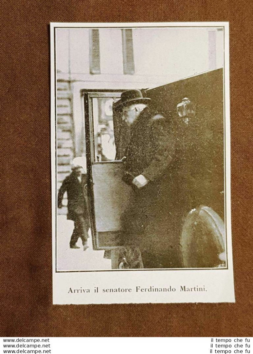 Ferdinando Martini Nel 1925 Firenze, 1840 – Monsummano Terme, 1929 Senatore - Andere & Zonder Classificatie