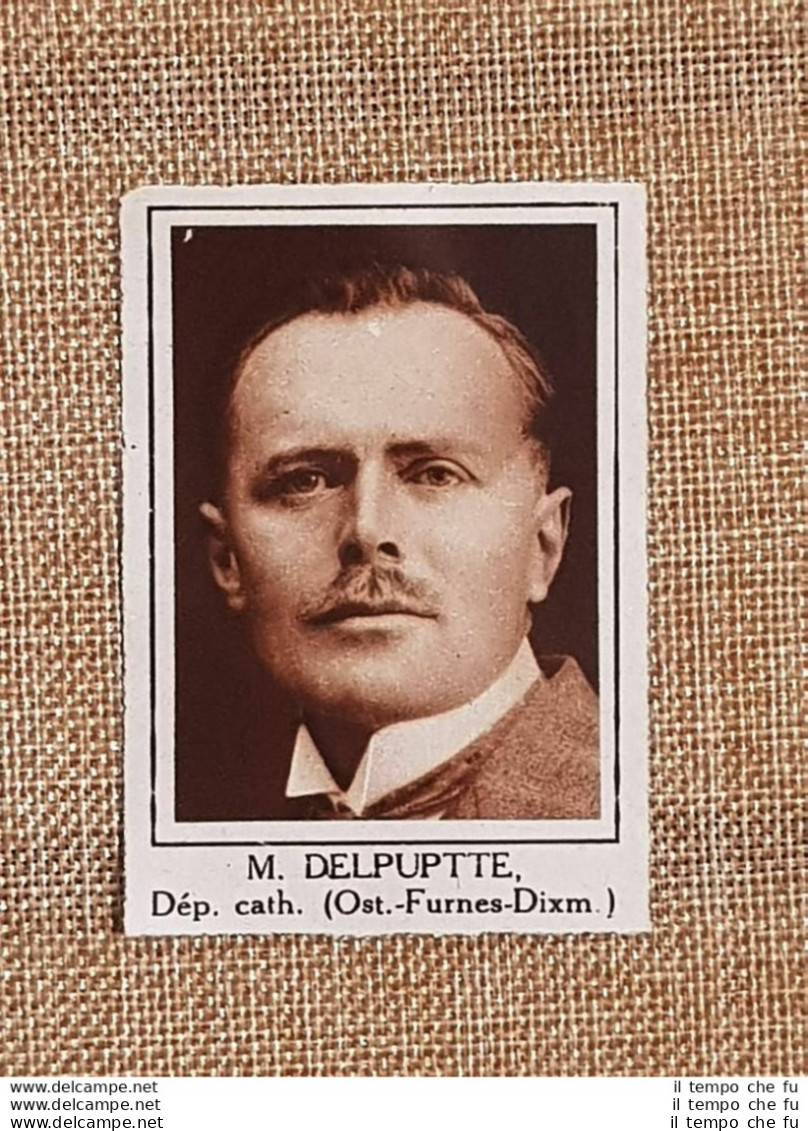 Parlamentare M. Delpuptte Ost.-Furnes-Dixm. Elezioni Del 24 Maggio 1936 - Sonstige & Ohne Zuordnung