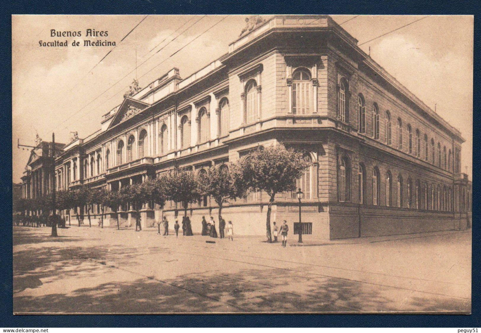 Argentina. Buenos Aires. Facultad De Medicina. Bâtiment De L'ancienne Faculté De Médecine ( 1852). - Argentina