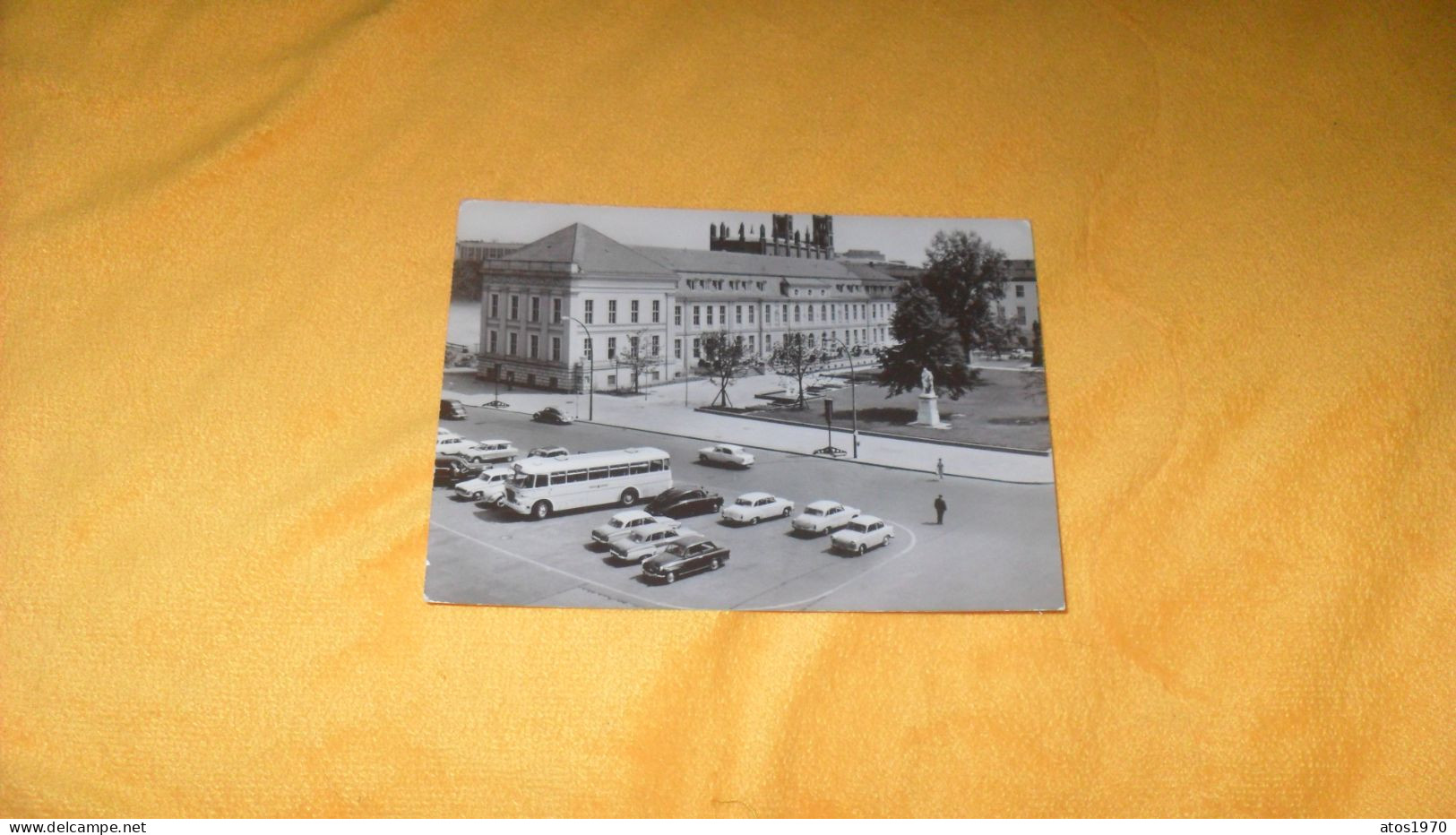 CARTE POSTALE CIRCULEE DE 1970.../ BERLIN.- HAUPTSTADT DER DDR OPERNCAFE...CACHET + TIMBRE - Andere & Zonder Classificatie